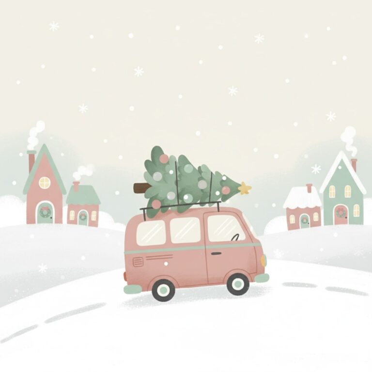 Kerstboom thuis opgehaald in week 3