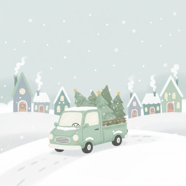 Kerstboom thuisbezorgd in week 51